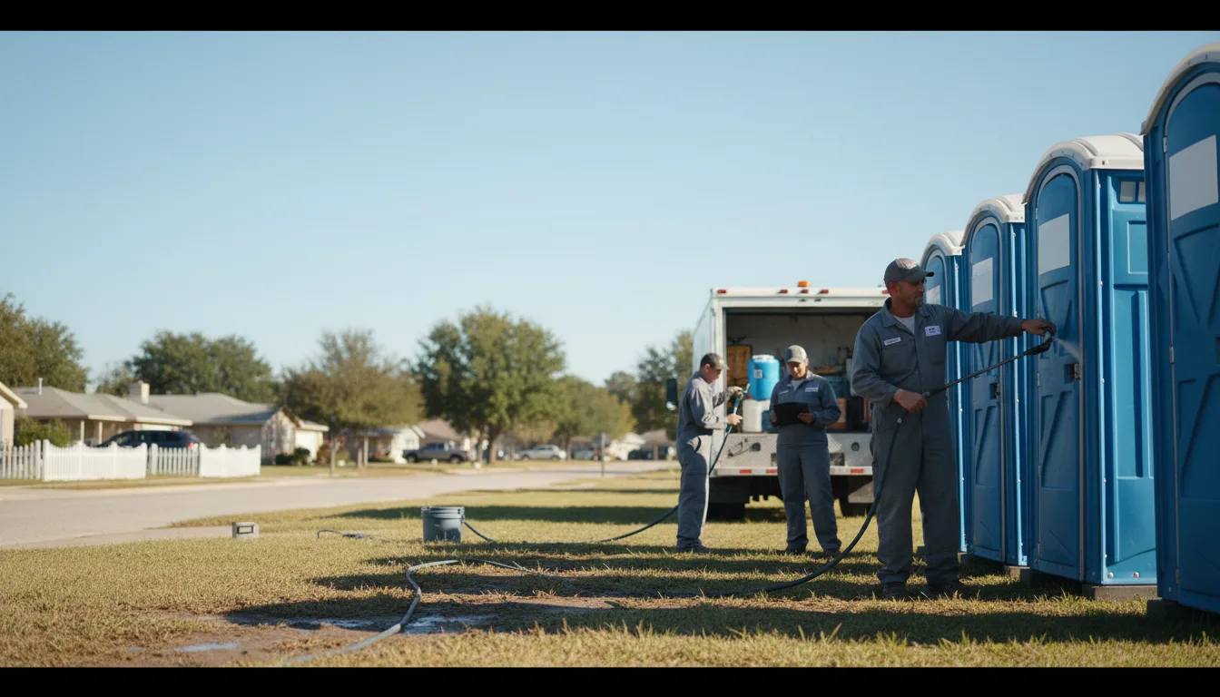 Long-Term Portable Toilet Rental in Quincy, OH near me